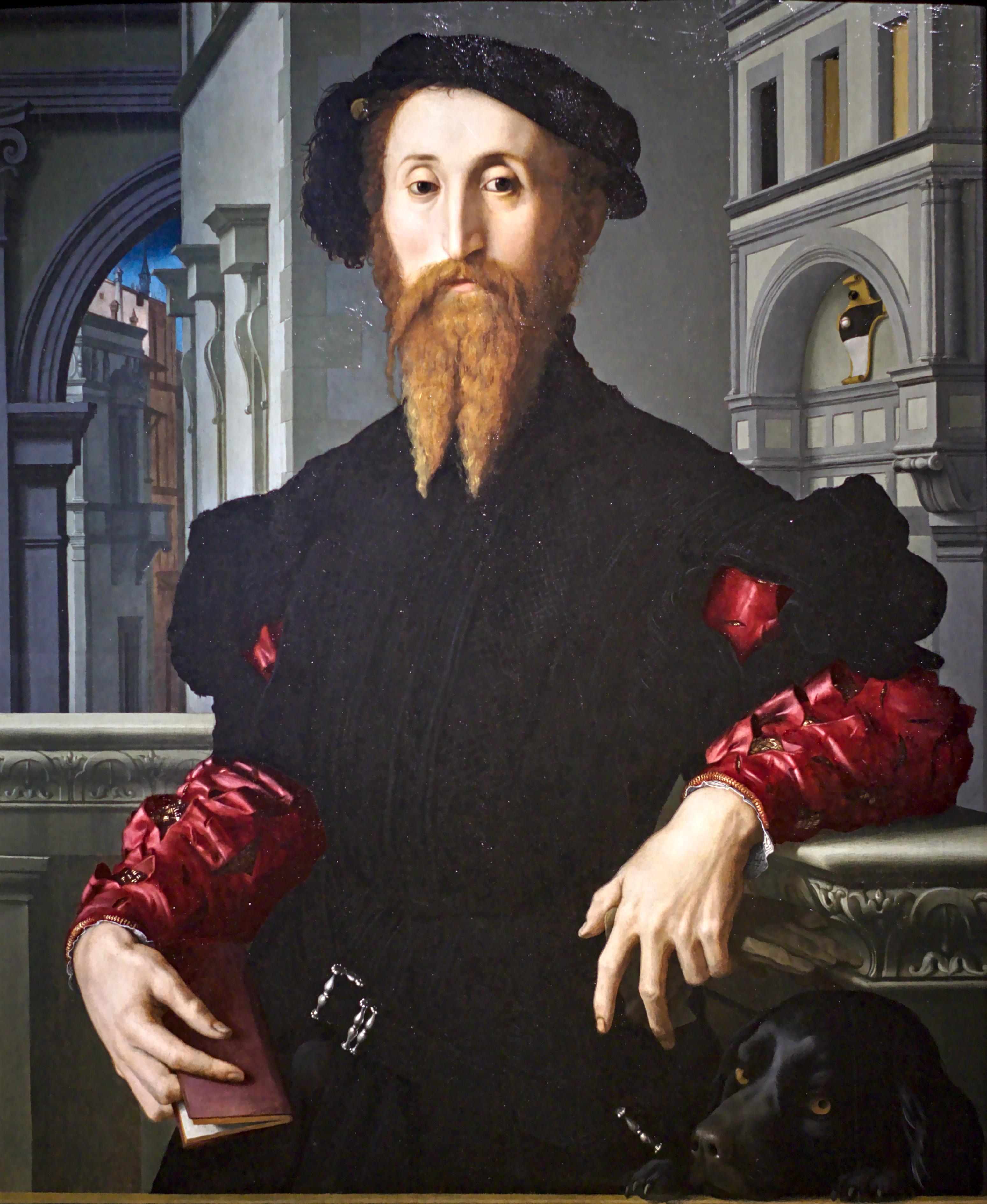 Portrait of Senator Bartolomeo Panciatichi by Santi di Tito (1574) For Sale 8