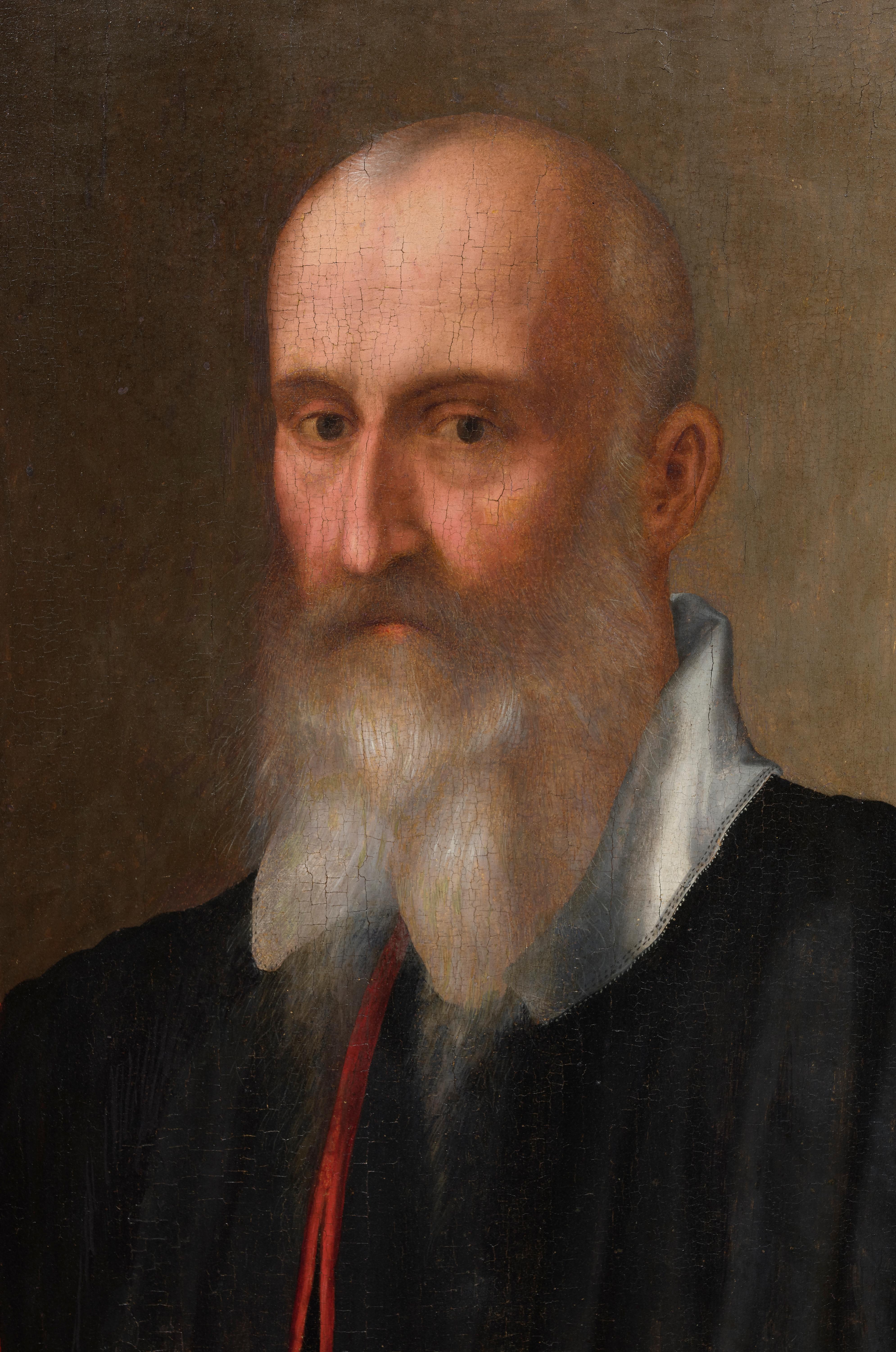 Portrait of Senator Bartolomeo Panciatichi by Santi di Tito (1574) For Sale 6