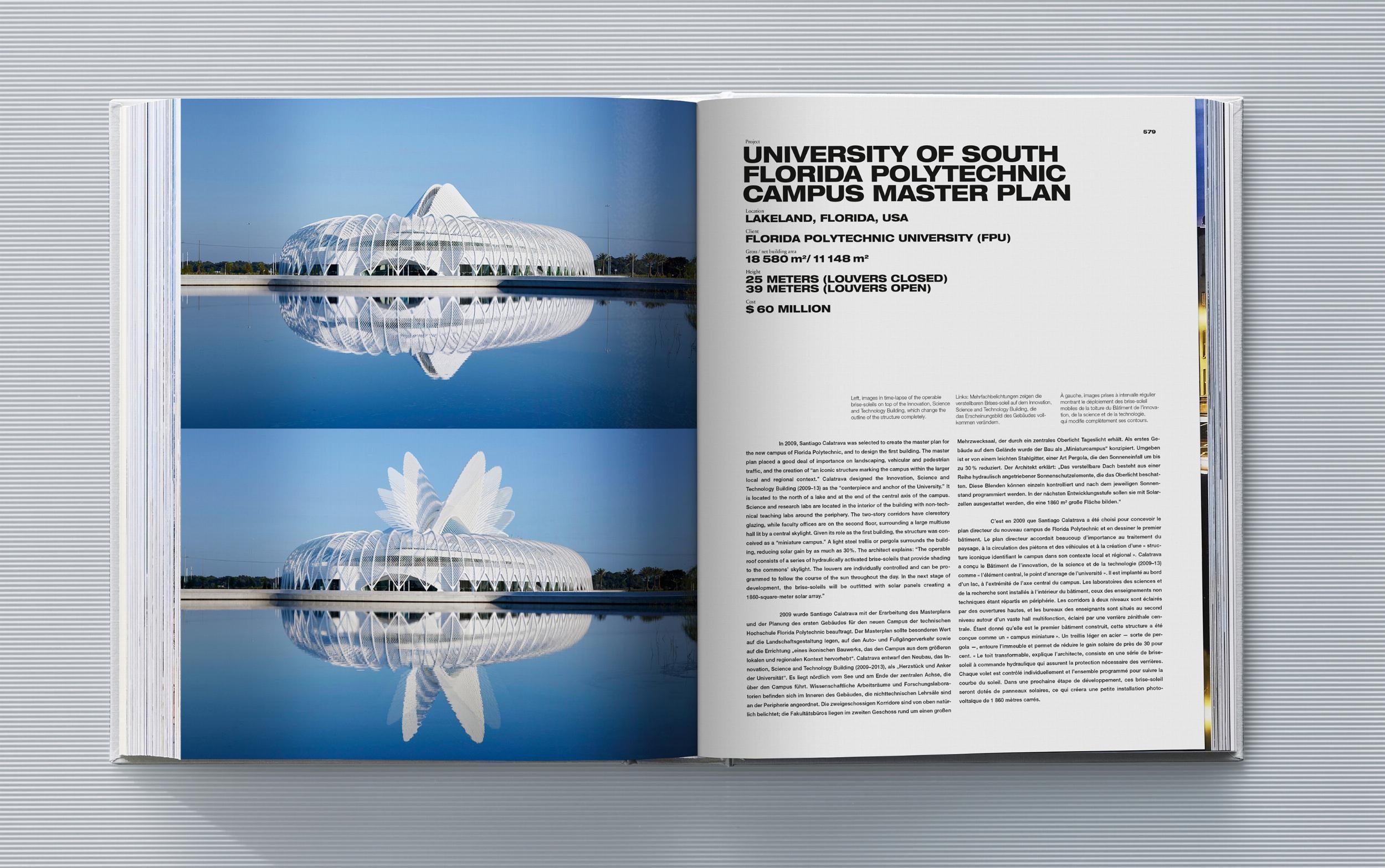 Calatrava Complete Works. Limited ed book with signed lithographs & bespoke case For Sale 6