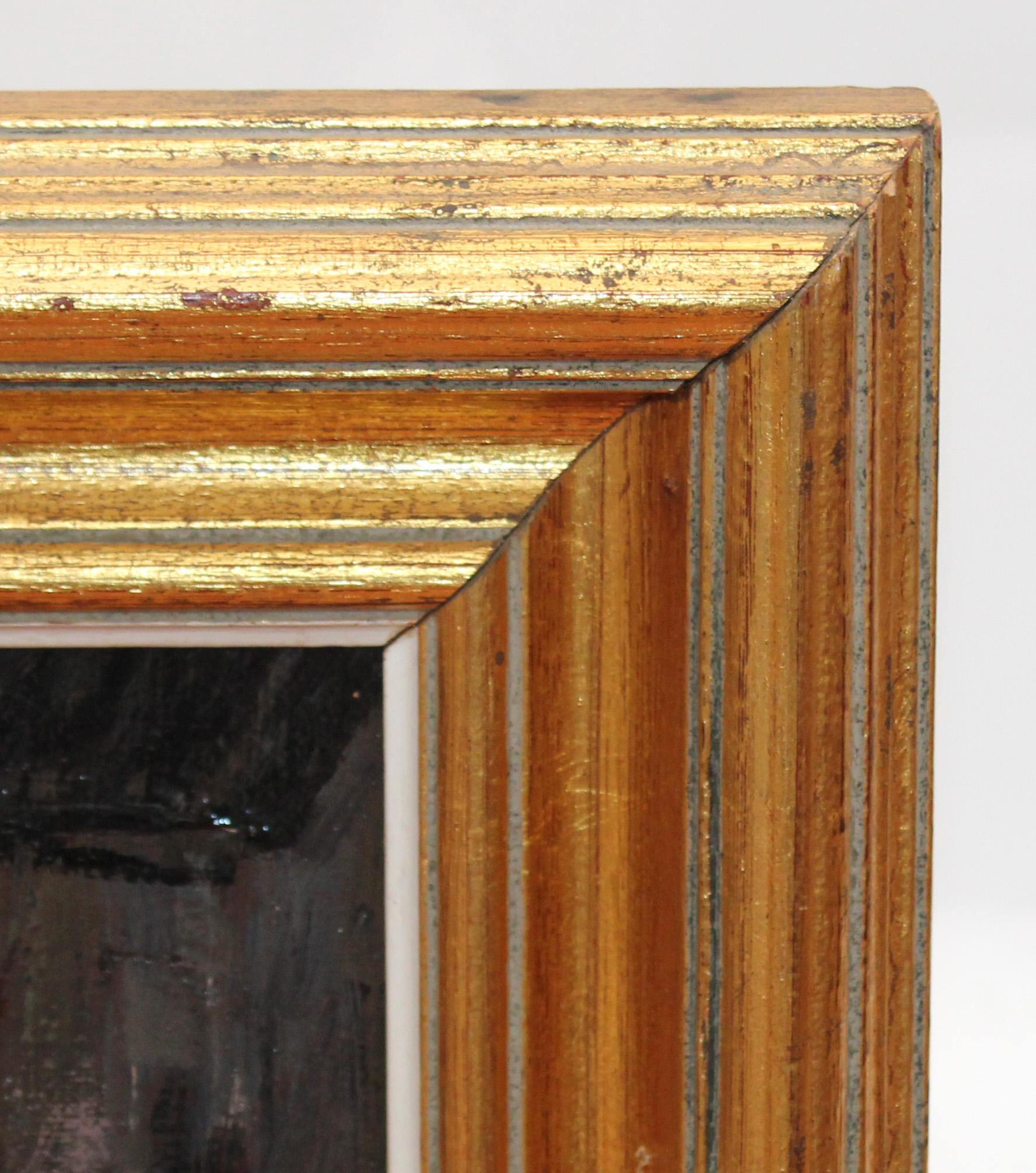 Basílica de Santa Maria del Mar (Barcelona) - Óleo sobre tela im Angebot 8