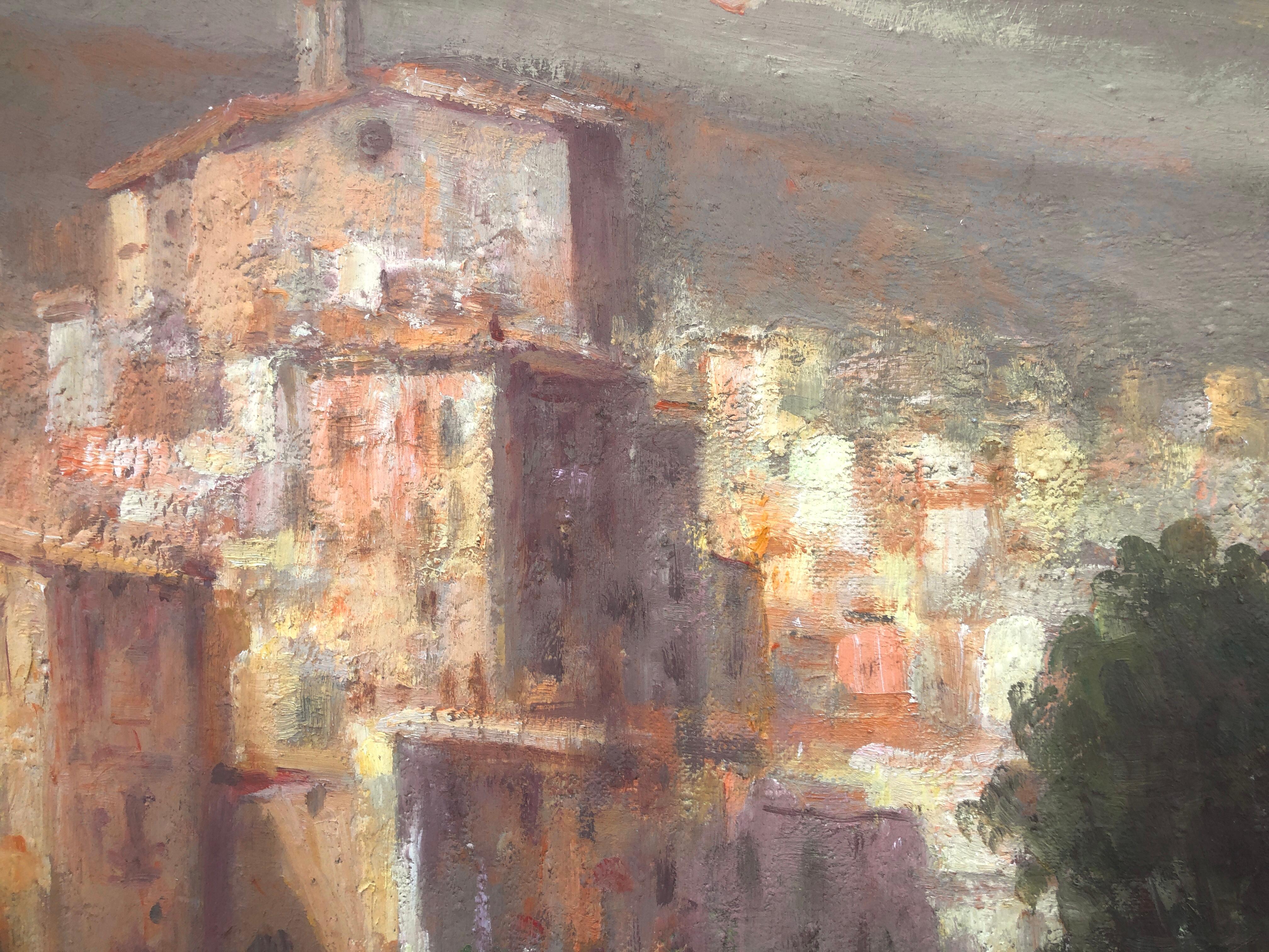 Santiago Estruga Aliaga (1910-2003) - Mallorca - Oil on canvas
Oil measurements 54x65 cm.
Frameless.

Santiago Estruga made his individual debut in 1947 at the Velasco gallery in Barcelona, ​​and since then his exhibitions have followed one another,