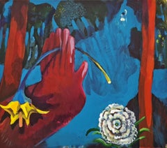 Adius, Acrylic on canvas, 80 x 80 cm, Figurative painting, 2026