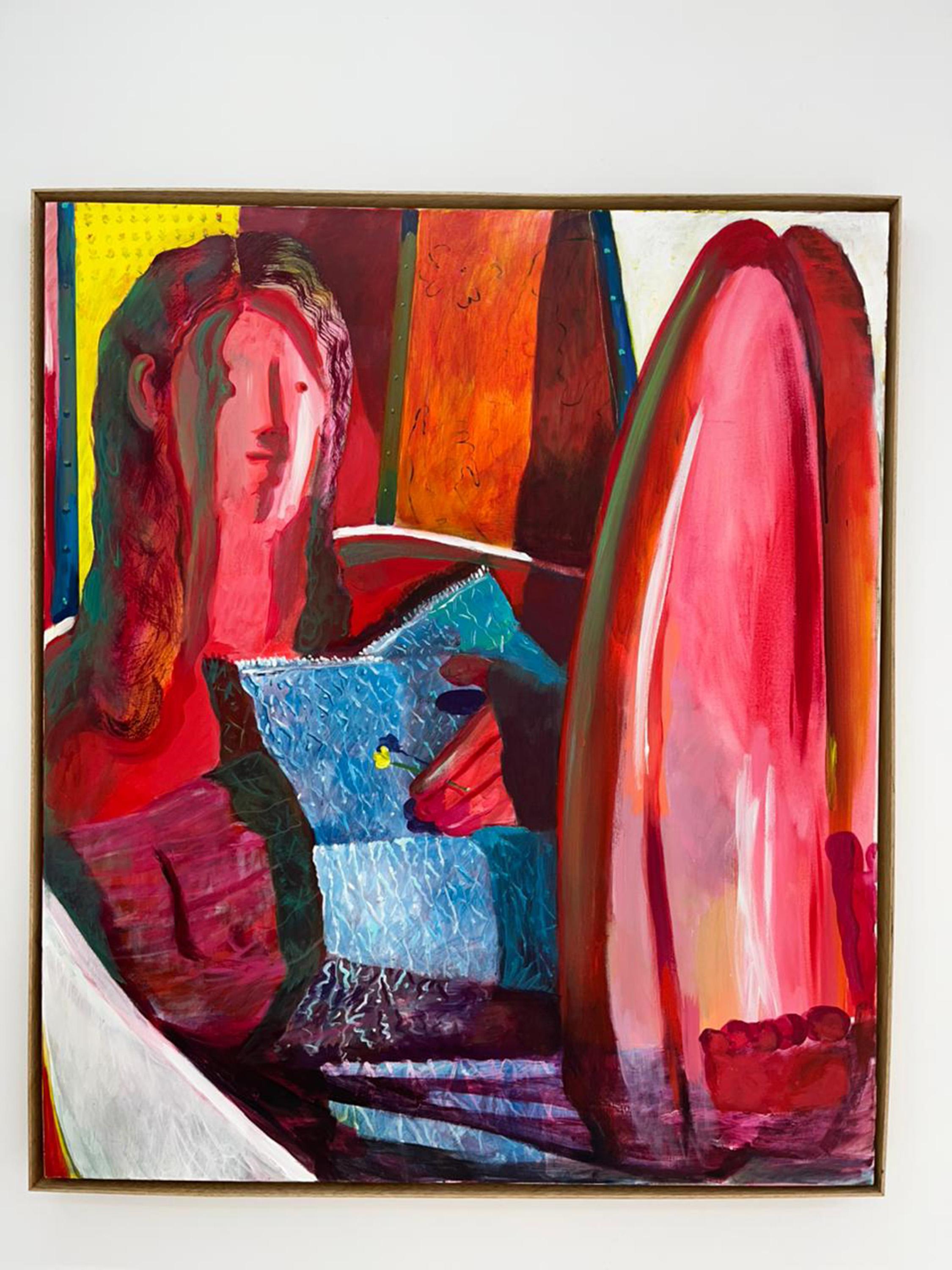 Saturated with Art, Acrylic on canvas, 140x120cm, Contemporary, 2026