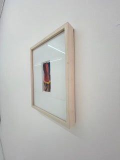 The model for the perfect portrait, Acrylic Painting on Paper, 35x26cm, 2026