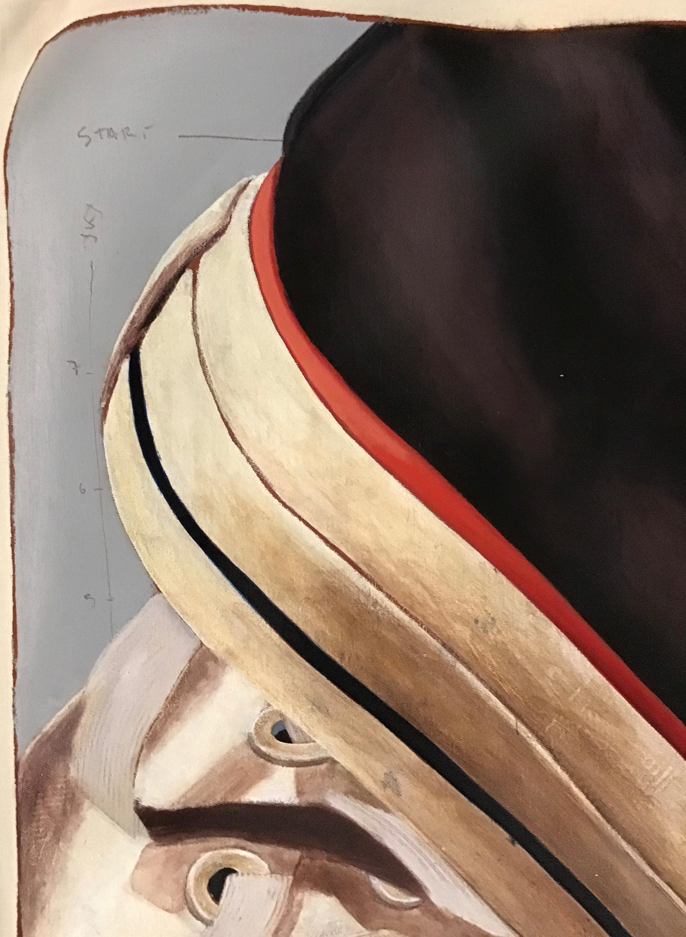 The work of Santiago Garcia explores the wondrous, colorful and always intriguing world between figuration and abstraction. Through contextualization of reality, the Uruguayan artist’s work raises absurd situations within a framework of the everyday
