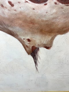 "#1660 (Longhorn 2)" livestock, symbolic vessel carrying coded narratives, magic