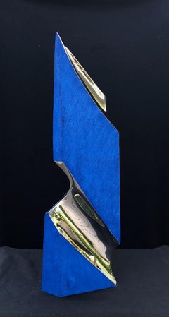 Santiago Medina - ENIGMA Bleu, Sculpture 2022