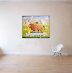 The Red-Headed Kid and the Lion in the Arctic