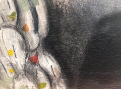 Robert Mitchum Farewell, My Lovely 1975 mixed media on board painting