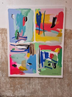 Santiago Picatoste Original Contemporary Artwork on Canvas