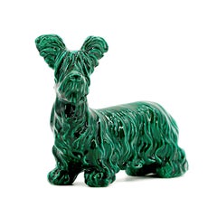 Santiago Rodriguez Bonome-Keramik-Wolkenter Terrier-Skulptur