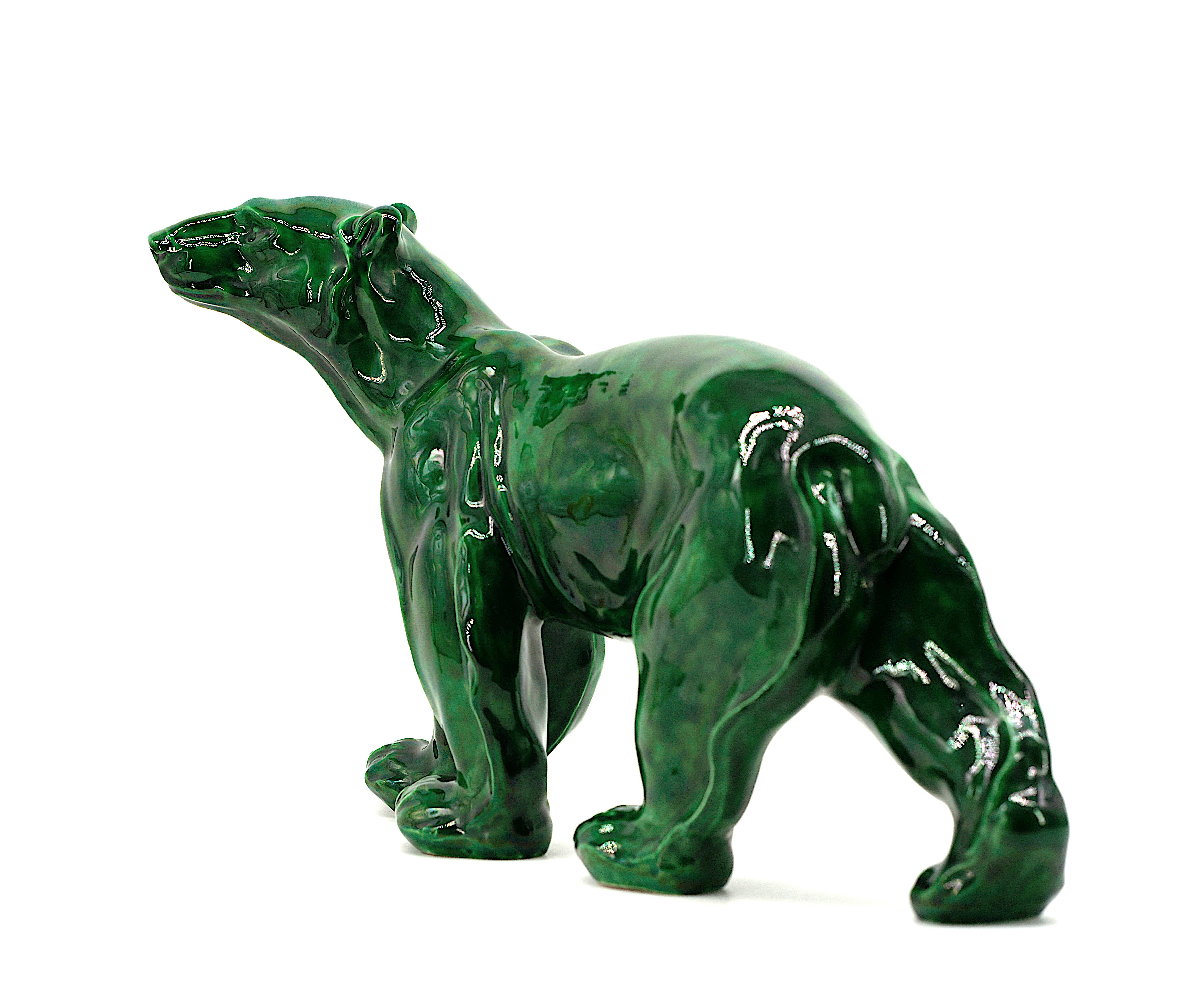 Santiago Rodriguez Bonome-Keramik-Bär-Skulptur, Santiago Rodriguez, 1920 im Angebot 6
