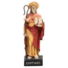 Santiago Spanish Traditional Wooden Figure