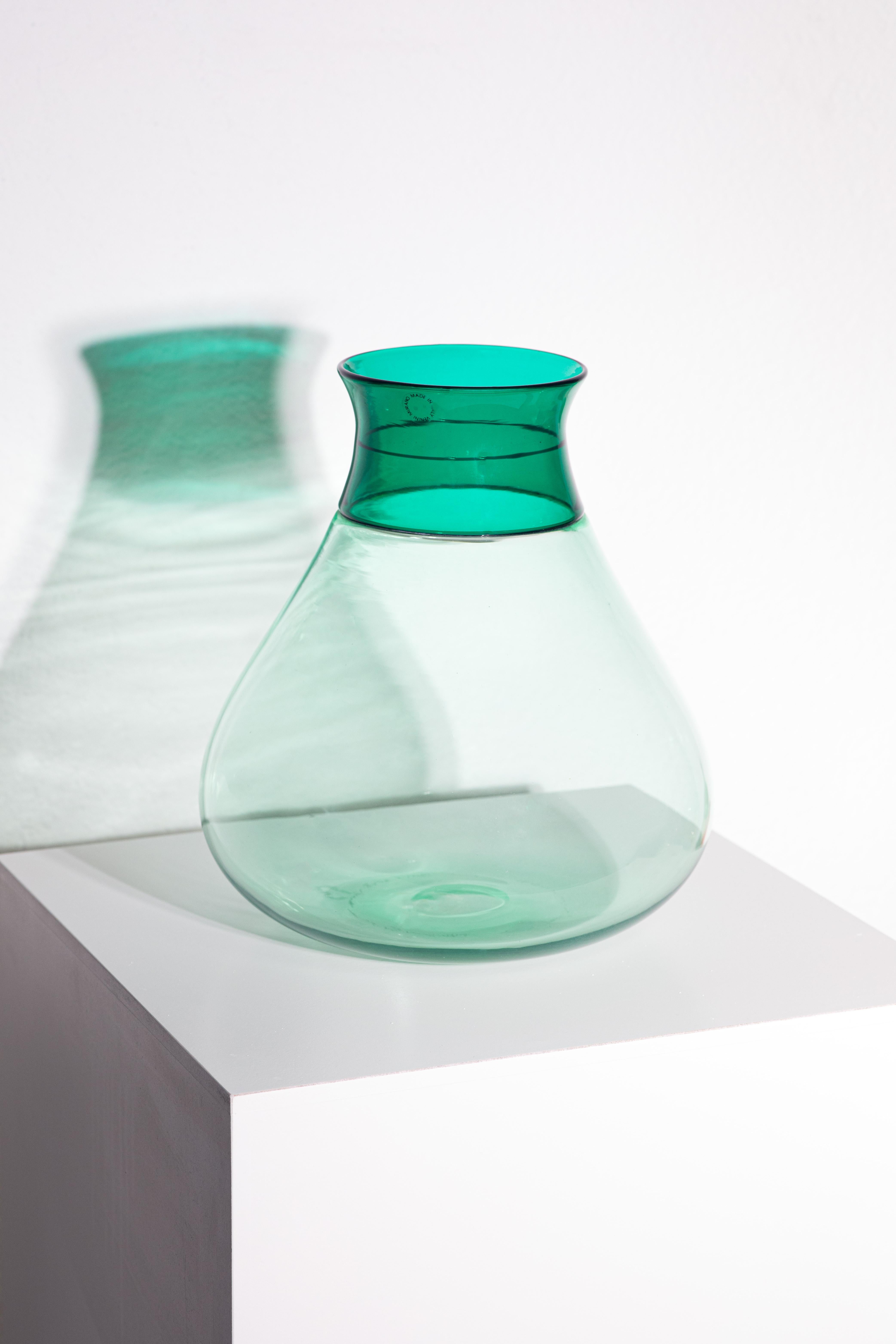 Blown Glass Santillana Vase     For Sale