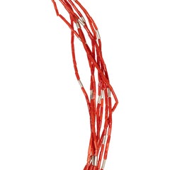 Santo Domingo Beaded Coral Necklace
