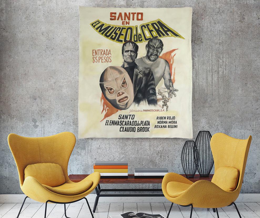 el santo poster