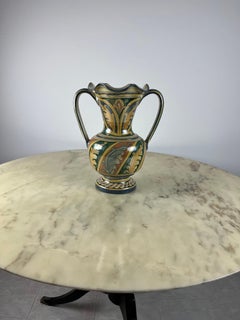 Santo Stefano Di Camastra Ceramic Amphora, 1980s