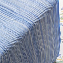 Fauteuil Santorini bleu clair