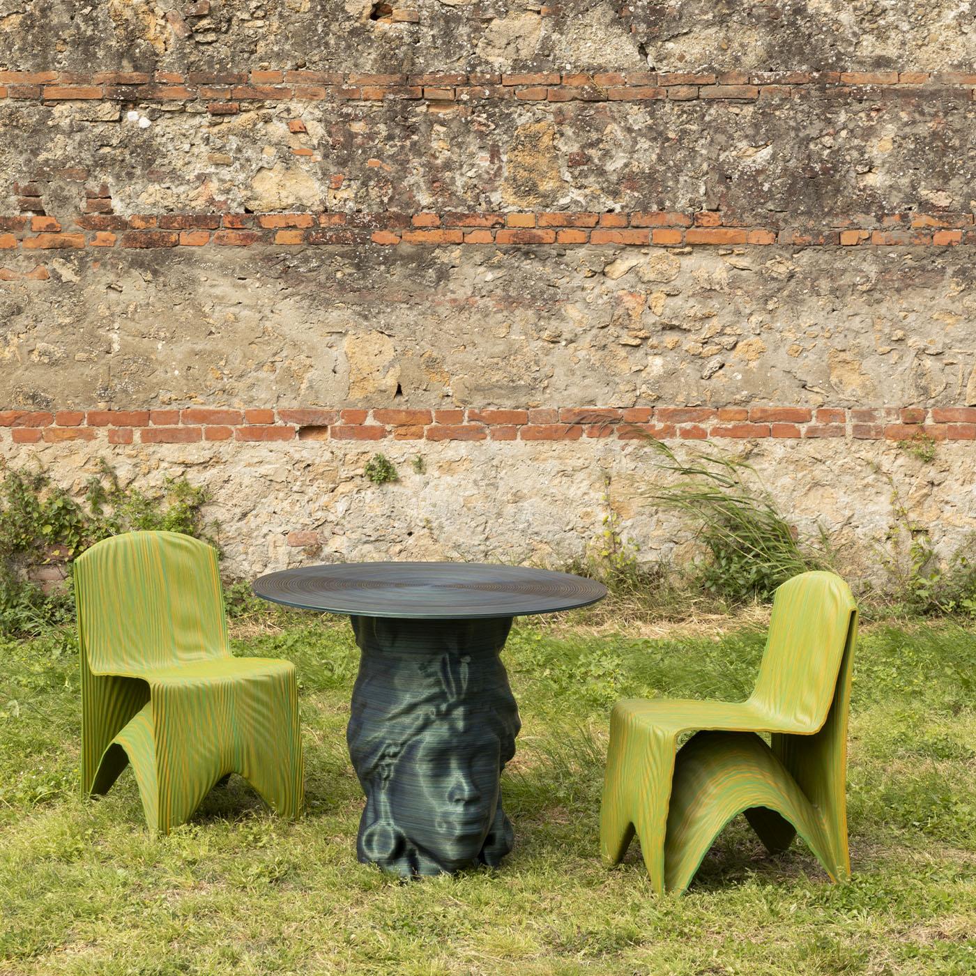 Italian Santorini Light Green Chair For Sale
