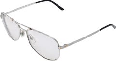Santos de Cartier Gläser mit Metallrahmen