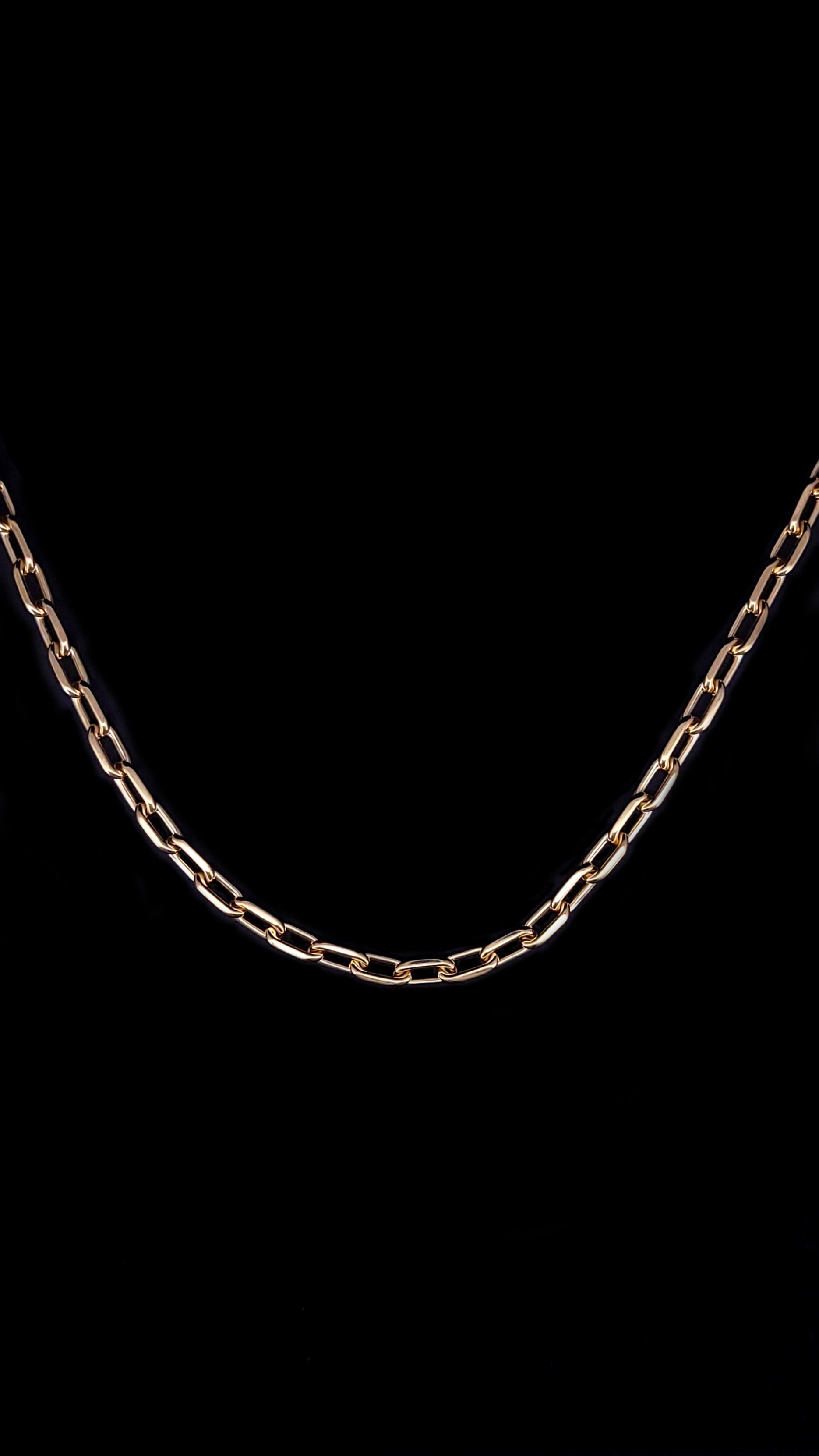 Collana a catena d'oro Cartier da 18