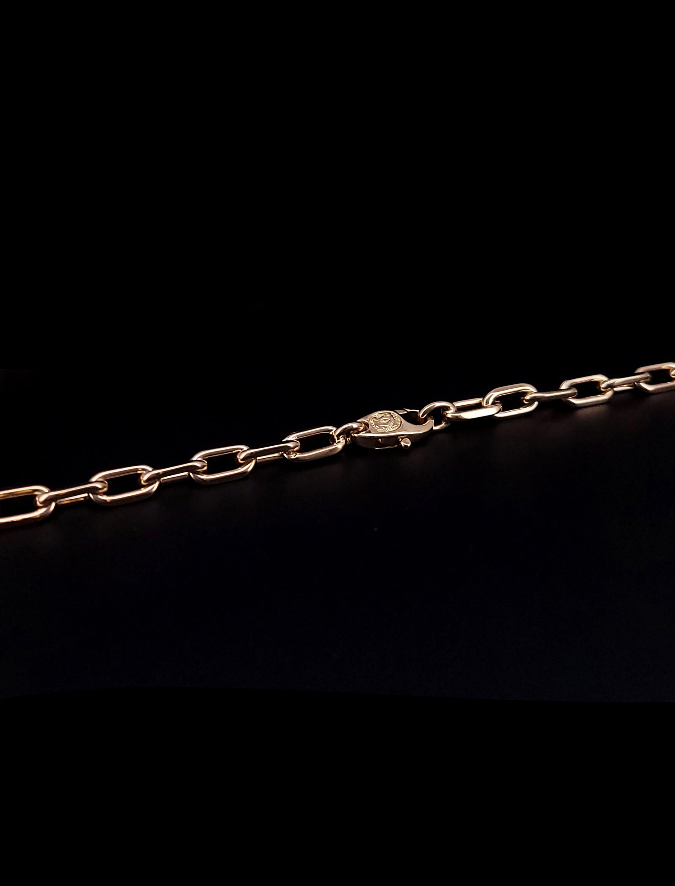 Donna Collana in oro di Cartier da 18 pollici in vendita
