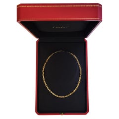 Santos de Cartier Collier en or 18 pouces