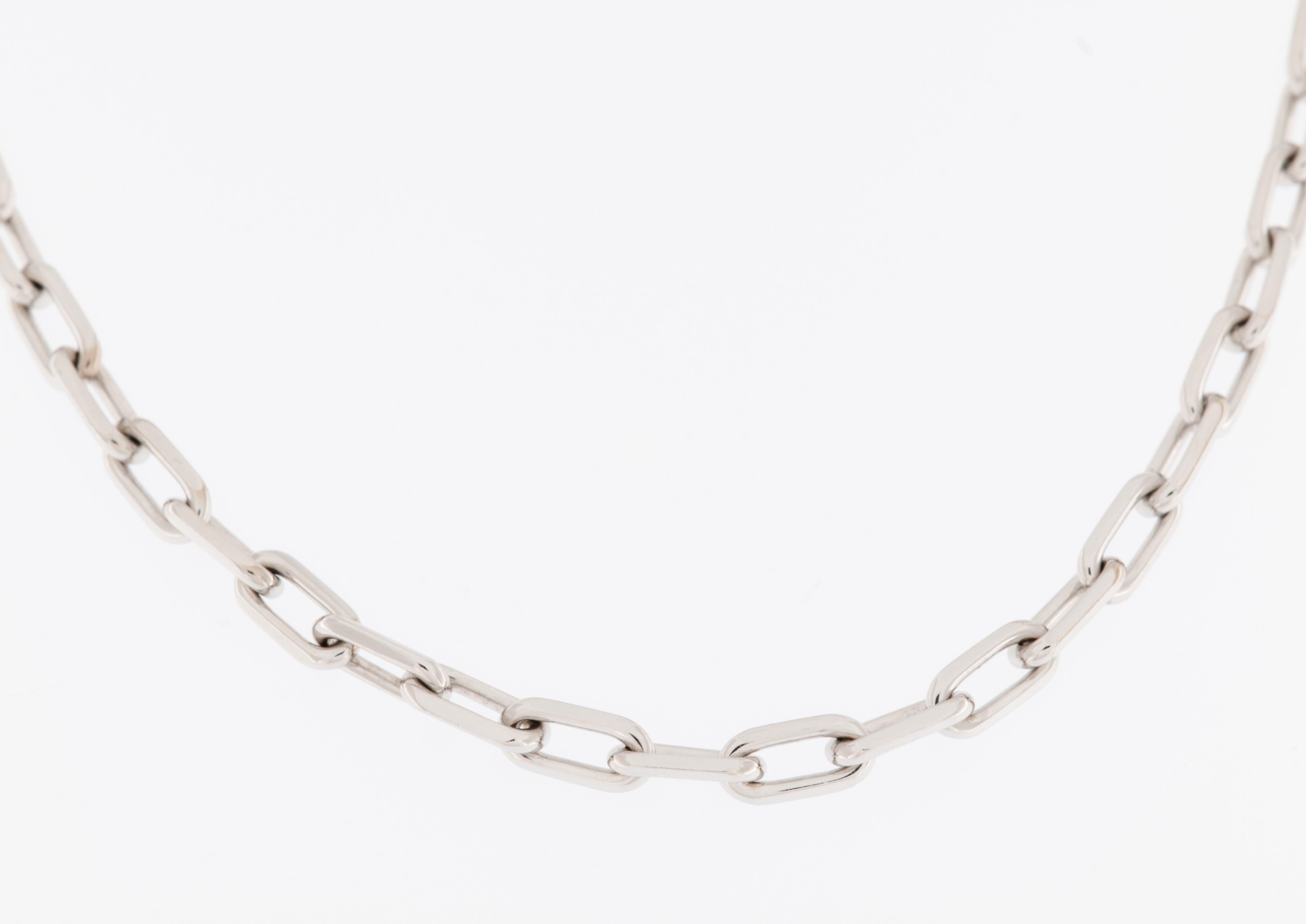 cartier santos chain necklace