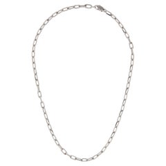 Used SANTOS-DUMONT CARTIER White Gold Necklace