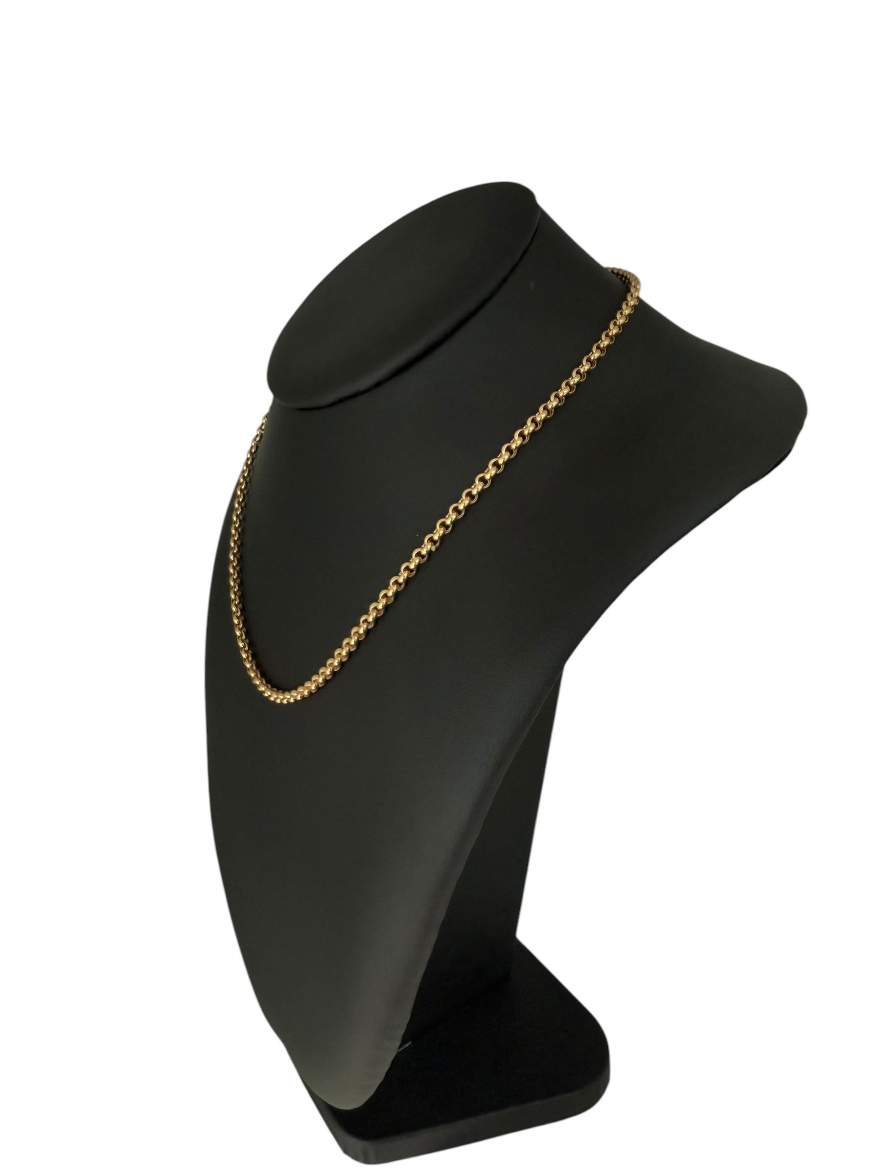 Collana a catena Chopard in oro giallo 18 carati In condizioni buone in vendita a Esch sur Alzette, Esch-sur-Alzette