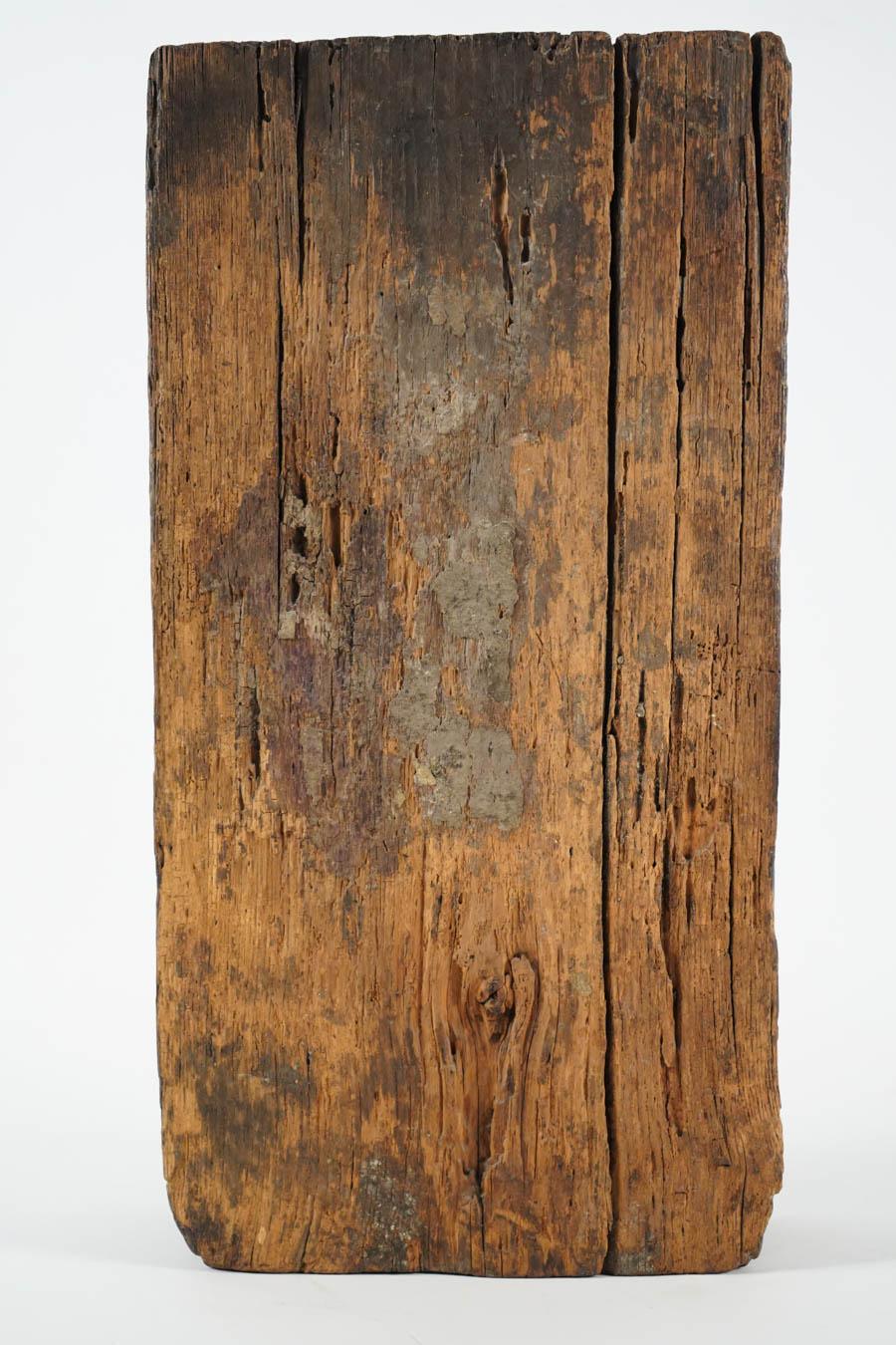 18th Century and Earlier Santos of the Virgin Mary with Child in Oak and Paint, 17th Century