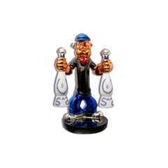 Azul Popeye limited edition Resin and Fibreglass Sculpture art Modern 