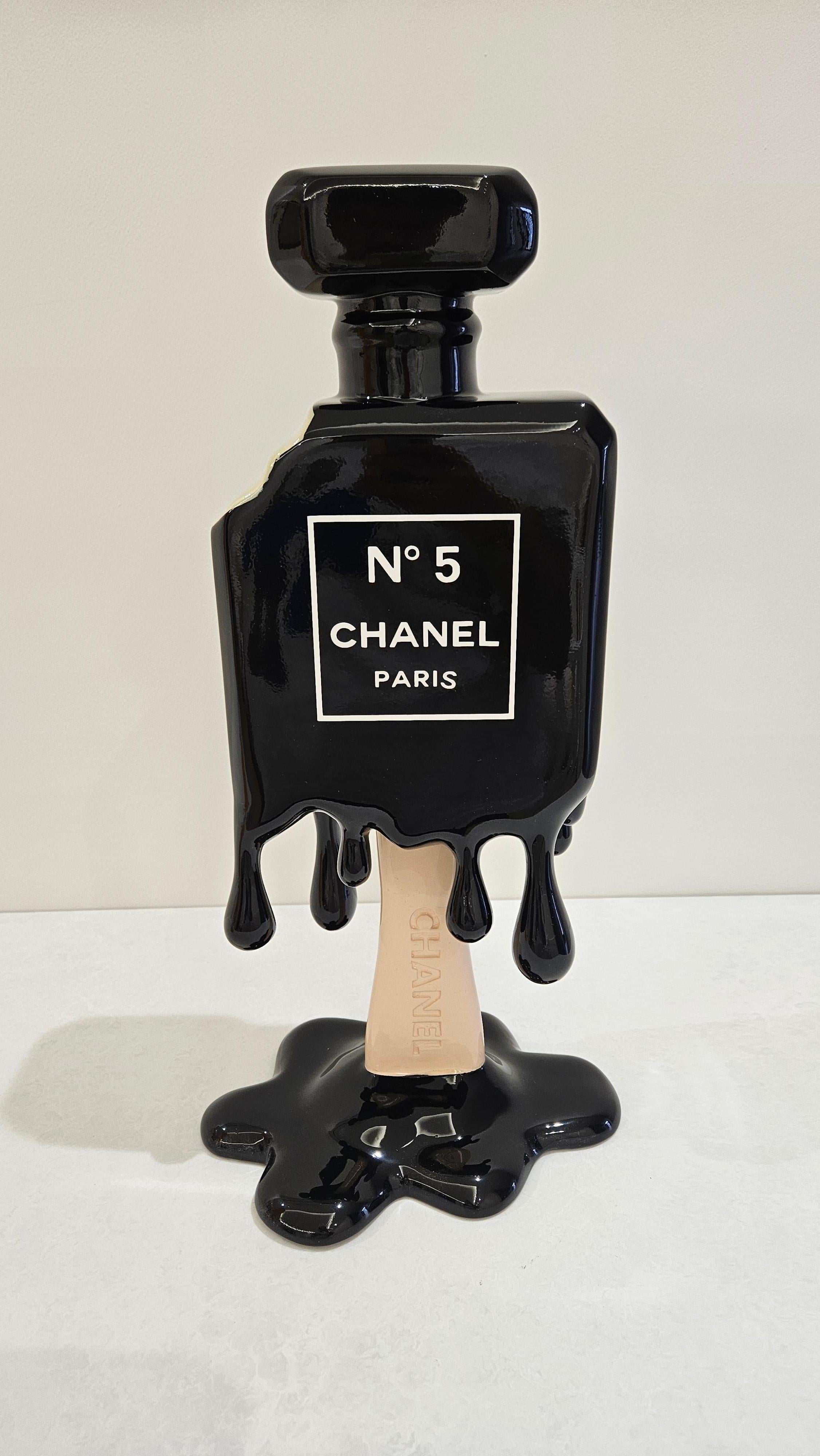 Coco Popsicle Sculpture (Black)-limited edition iconic pop art-contemporary art