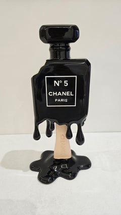 Coco Popsicle Sculpture, Melting Chanel Logo, Signed Limited Edition