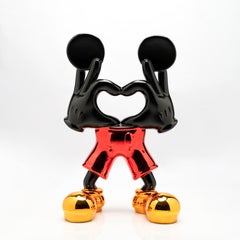 Love Mickey limited edition Resin and Fibreglass Sculpture art Modern 