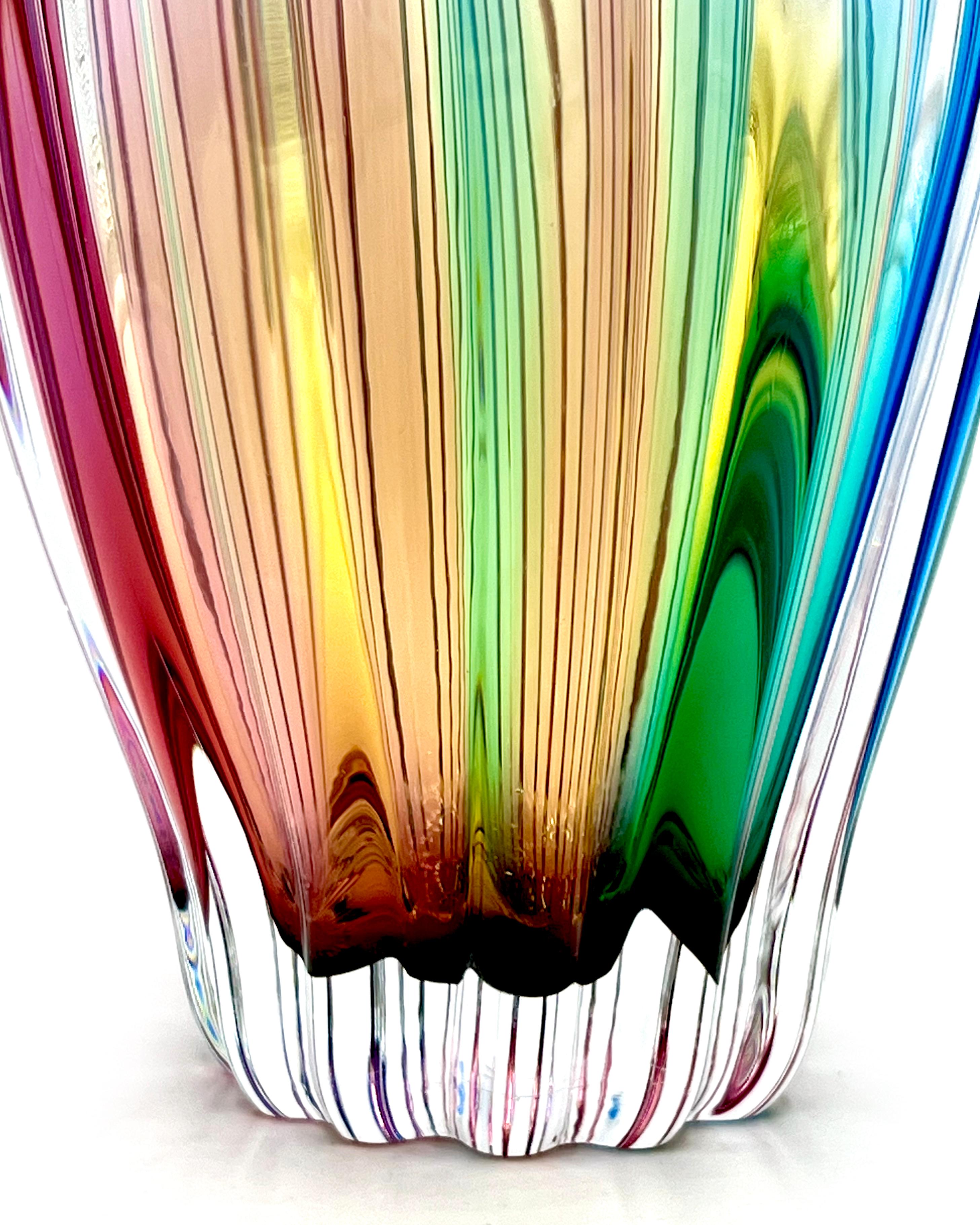 Japanese Sanyu Glass (Japan) from their Narumi 'Fantasy' range - Art Glass 9