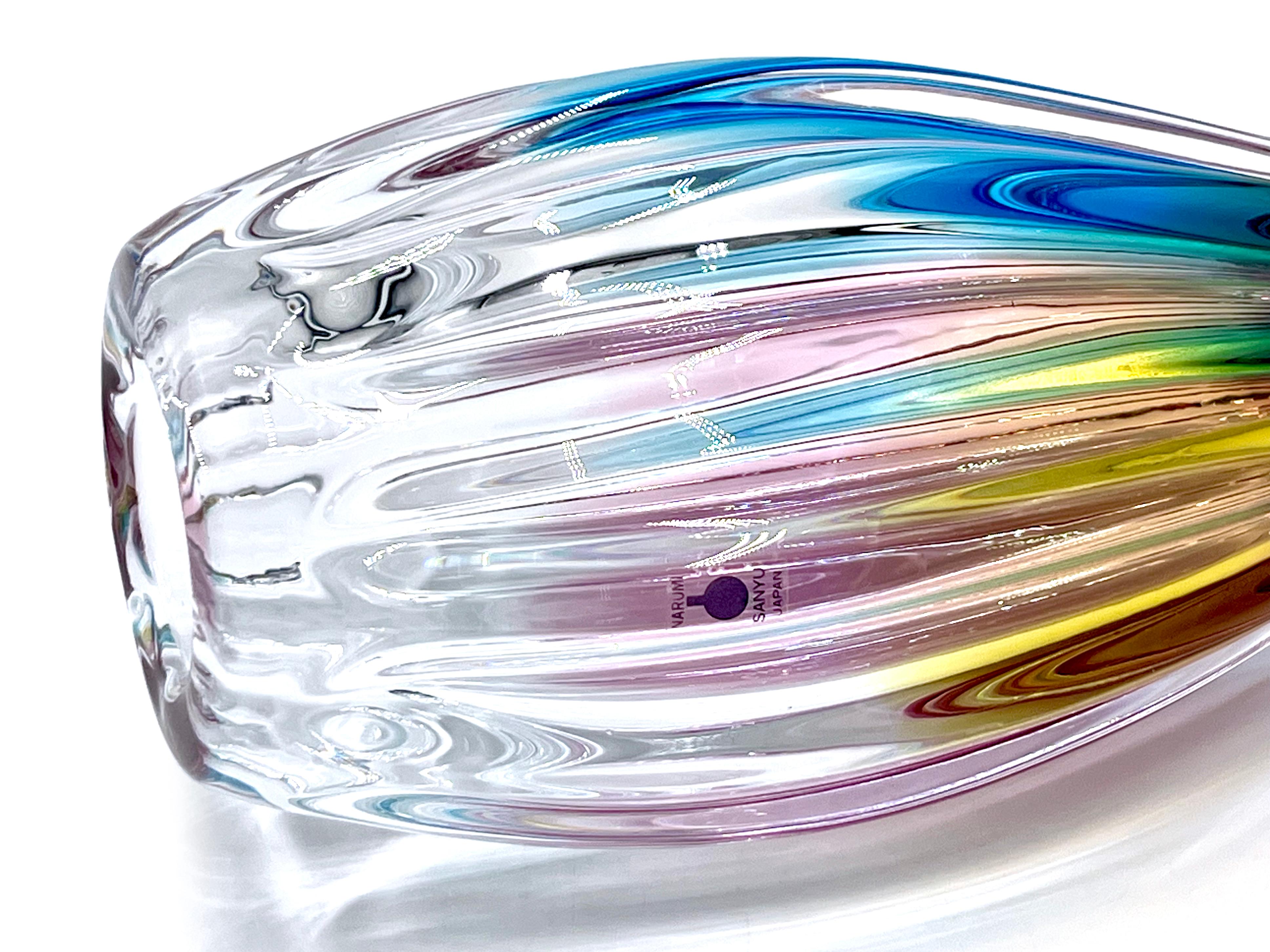 Sanyu Glass (Japan) from their Narumi 'Fantasy' range - Art Glass 9