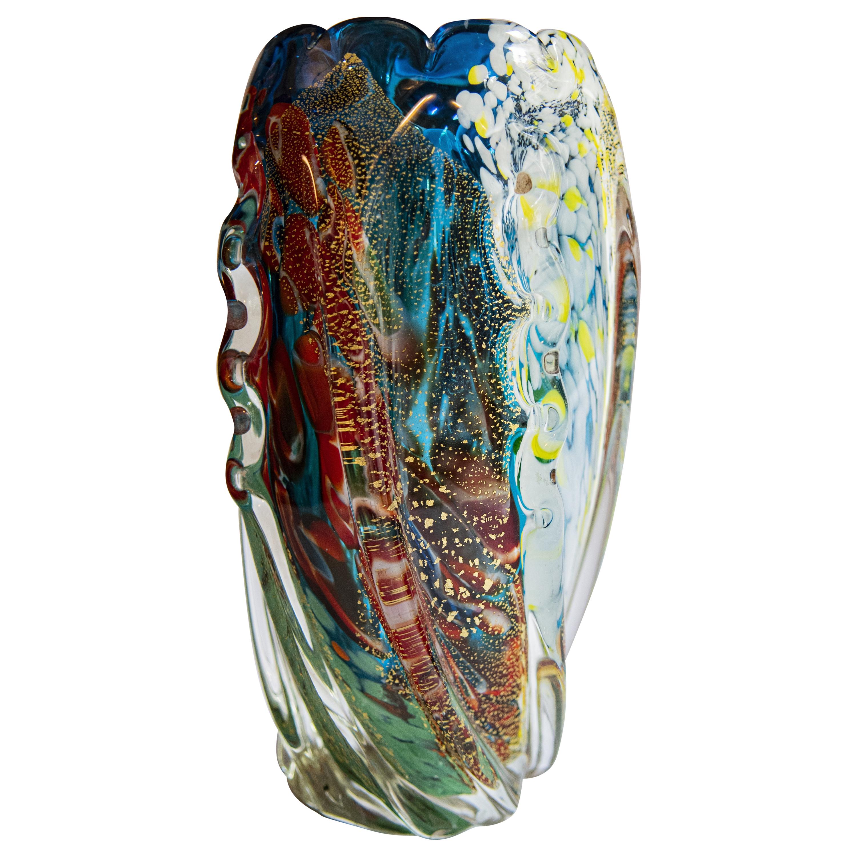 Sanyu Narumi Glass Vase