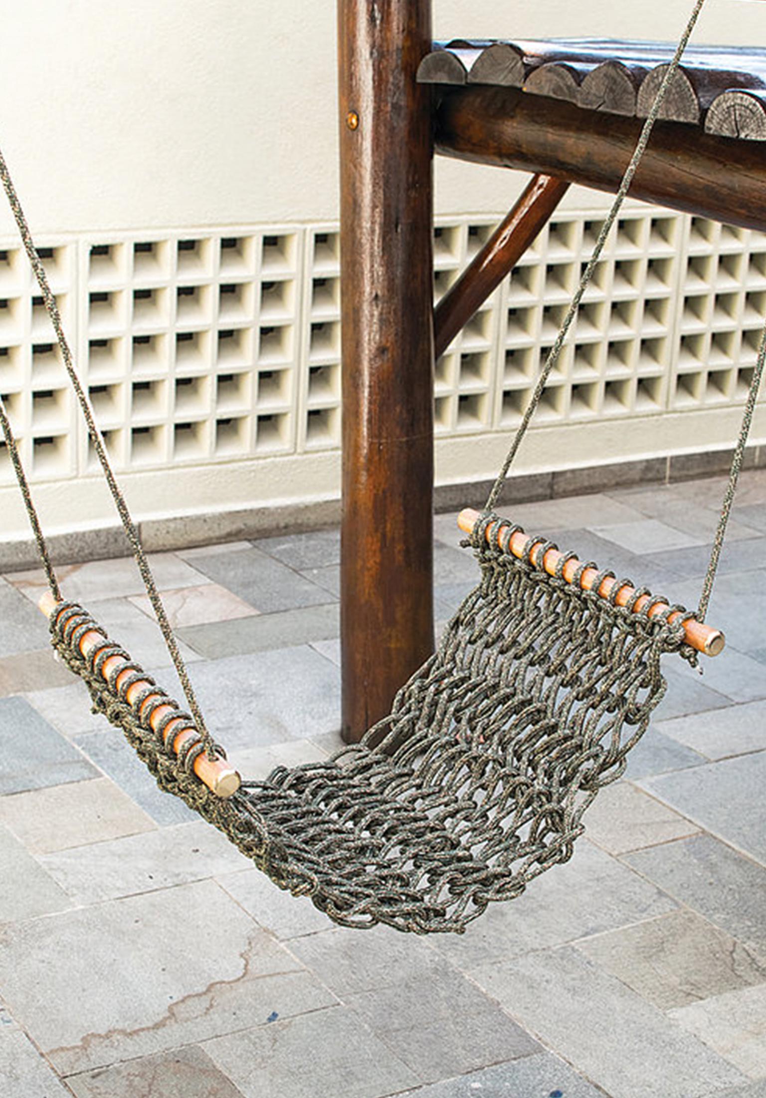Hand-Crafted São Luís Swing by Atan Design; Brazilian Traditional Braid For Sale