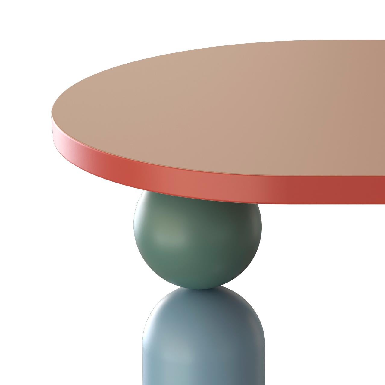 Laqué Table d'appoint São Paulo en vente