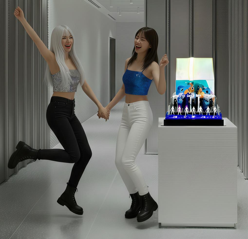 Blue Fantasy : Mudkip and Eevee Kawaii Abode