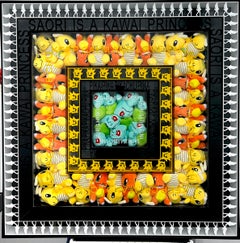 Arancione infuocato, oro mistico e verde verde: spettro kawaii in plexiglass