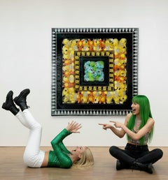 Saori Nakamishi - Fiery Orange, Mystic Gold, and Verdant Green : Kawaii spectrum in Plexi-Square Fiery Orange, Mystic Gold, and Verdant Green : Kawaii spectrum in Plexi-Square