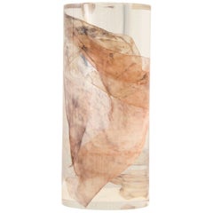 SAP Tall Vase No.01 by Ladies & Gentlemen Studio and Kaarem in Pink Silk & Resin