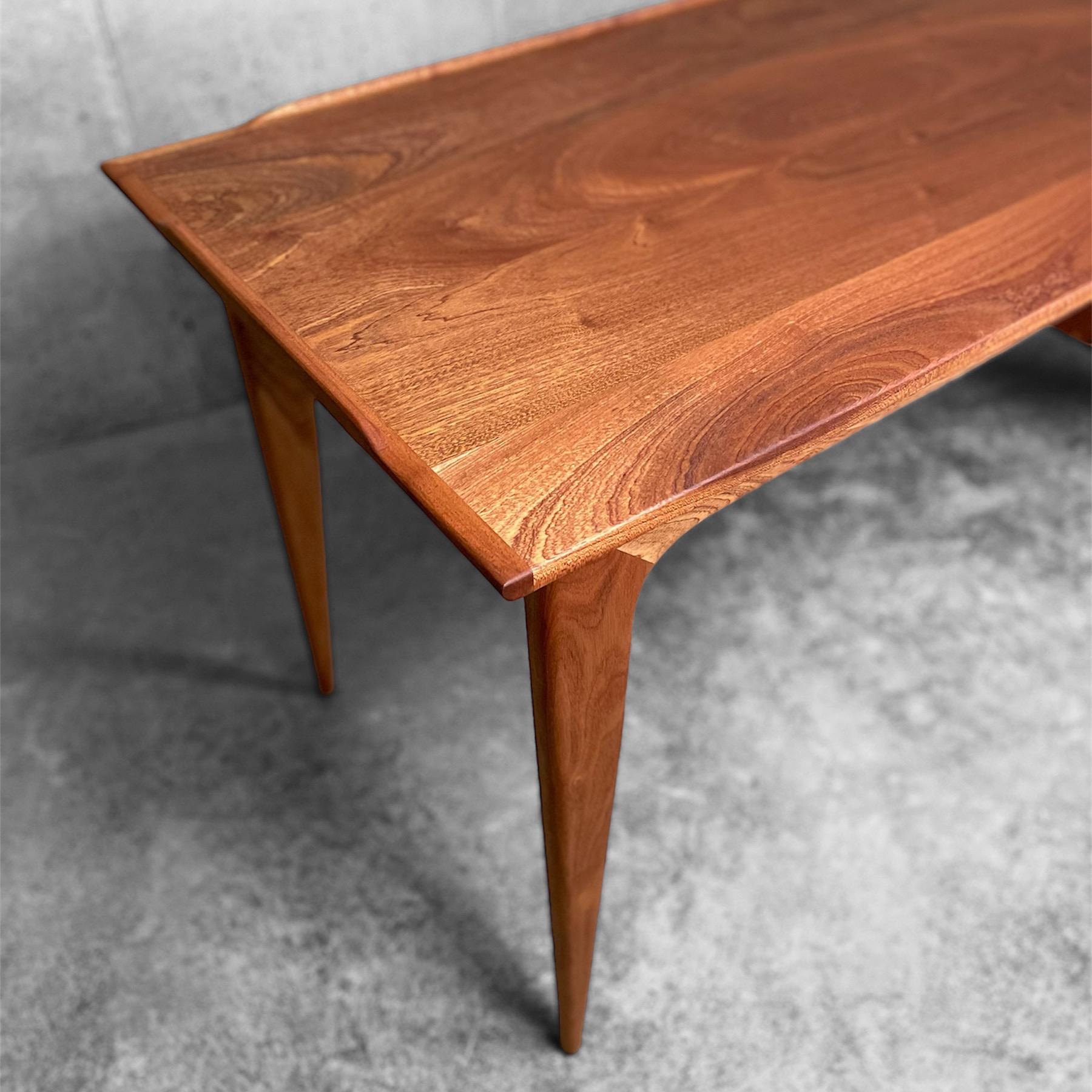 Scandinavian Modern Sapele Desk No.1 by Kirby Furniture For Sale