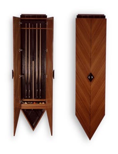 Sapele Lotus Pool Table by Lee Weitzman