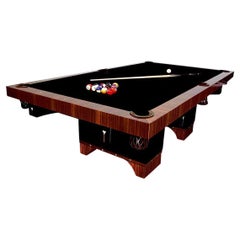 Sapele Lotus Pool Table by Lee Weitzman