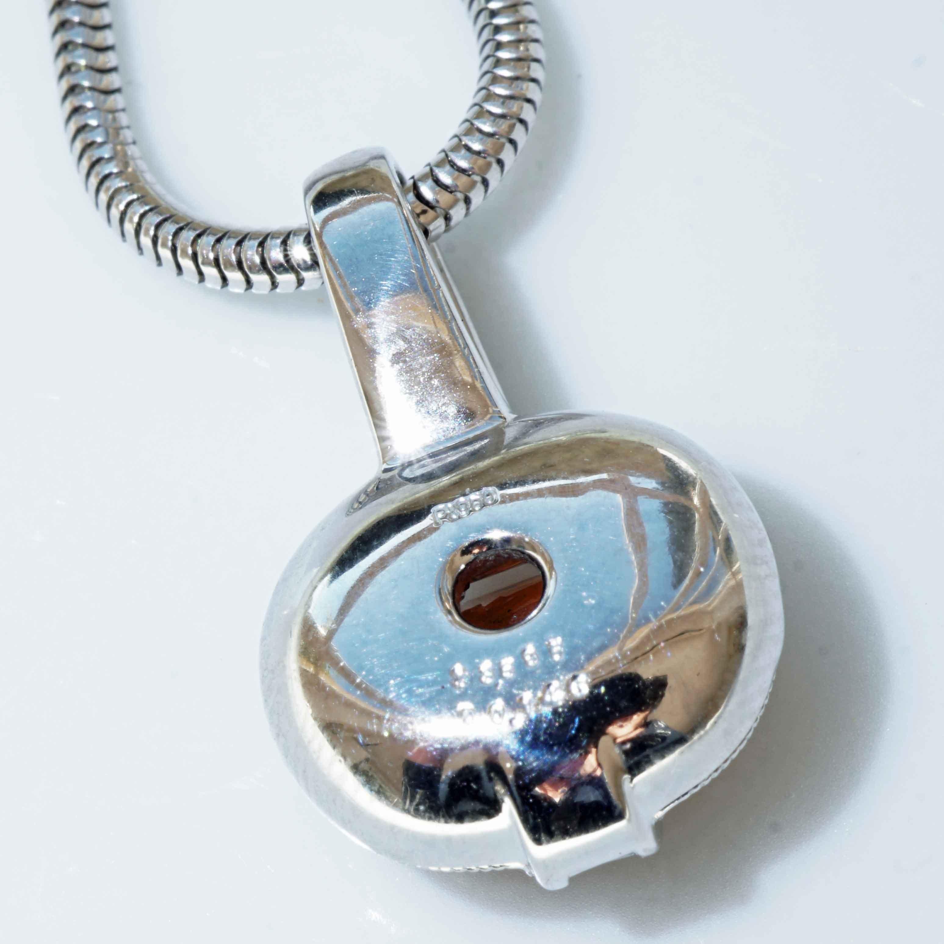 Saphire Brilliante Pendentif Platine lumineuse incroyable Couleur 3.585 ct 1.46 ct en vente 1