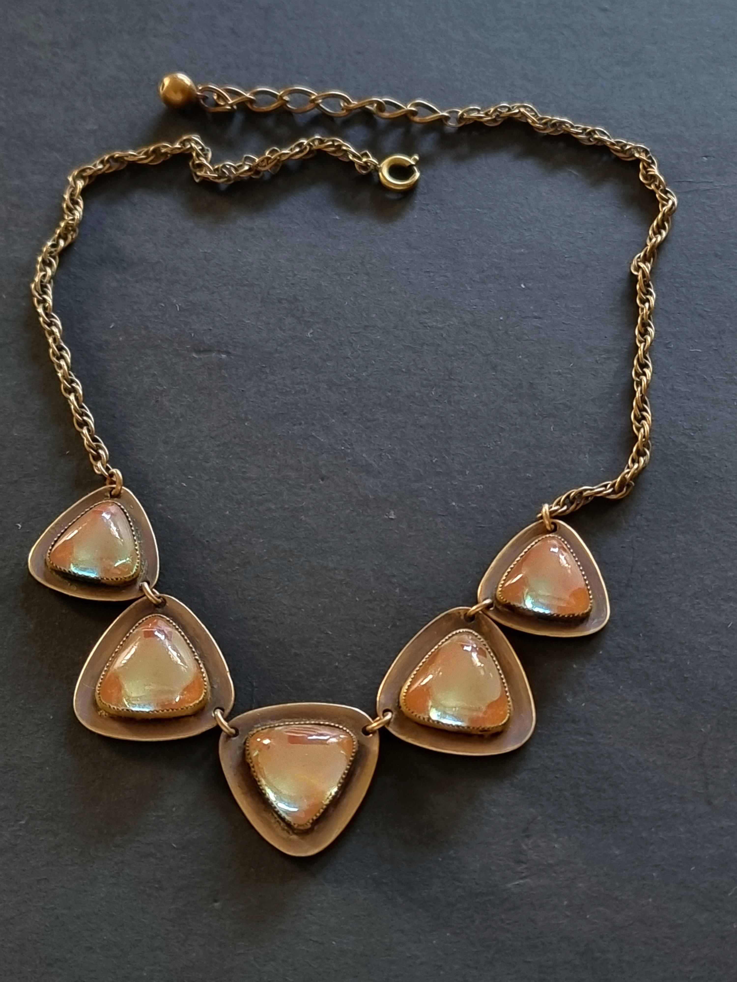 SAPHIRET, ART NOUVEAU necklace, vintage 1920s For Sale 1