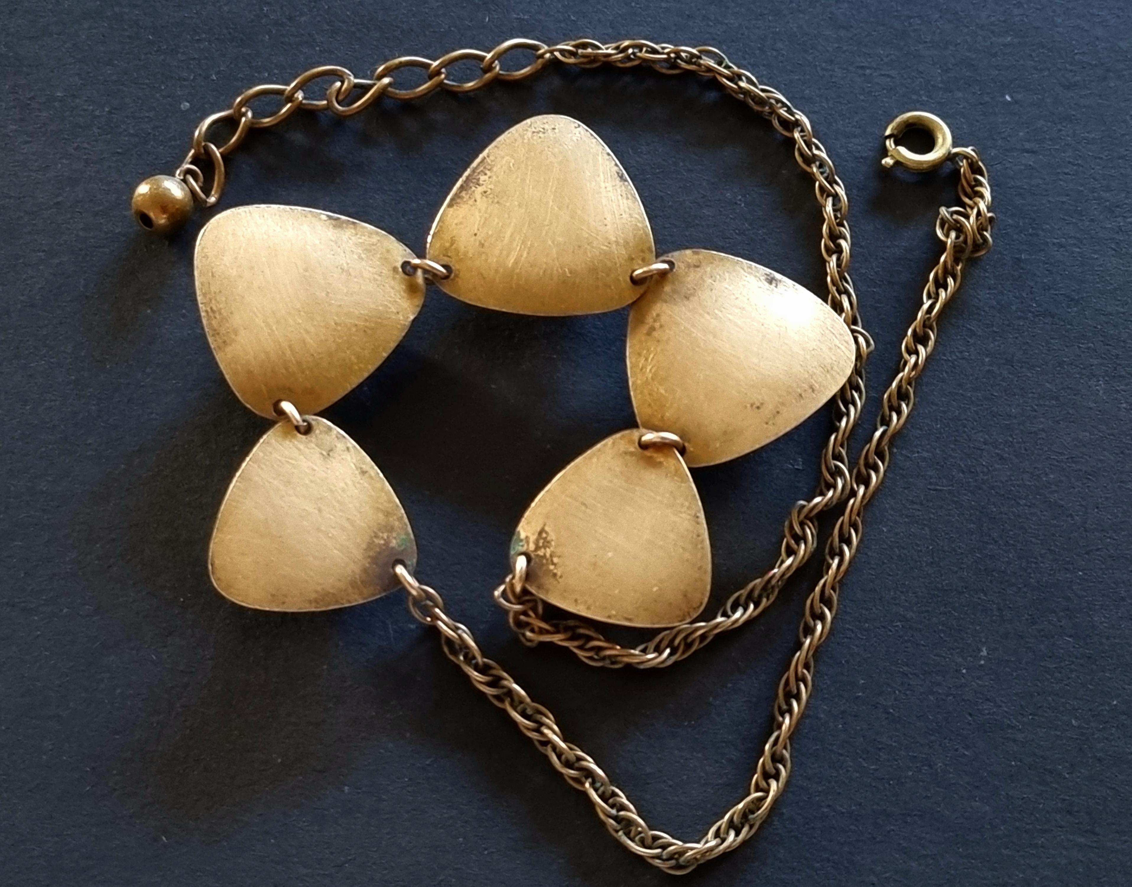 SAPHIRET, ART NOUVEAU necklace, vintage 1920s For Sale 4